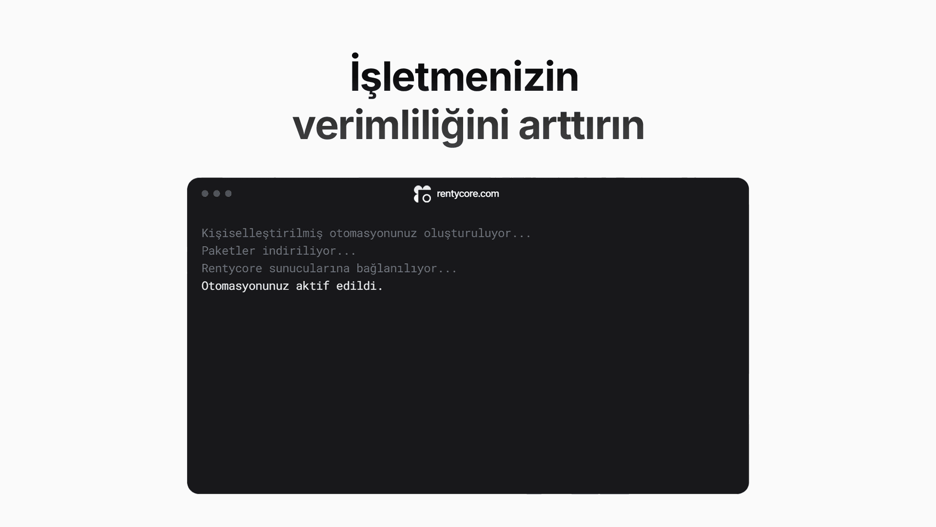 Rentycore — ürün önizlemesi